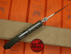 Нож Cold Steel Spartan - рукоять зеленая, клинок плейн (версия 2025г.)