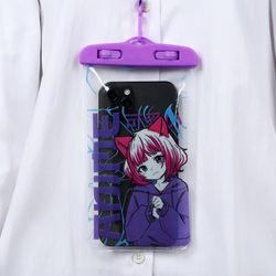 Чехол на телефон водонепроницаемый «Аниме», 12×21 см