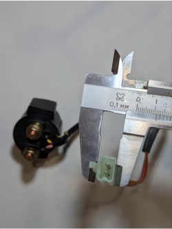 -t Реле стартера с разъемом для скутера, мопеда, питбайка 12V