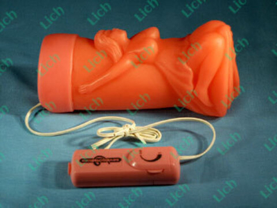 Вибрирующая вагина-девственница с женской фигуркой