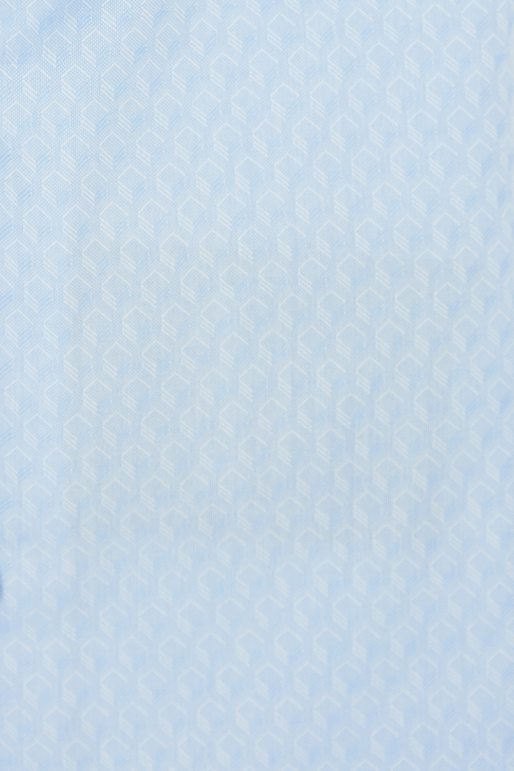 Рубашка голубая с жаккардовым плетением «Ромбы»