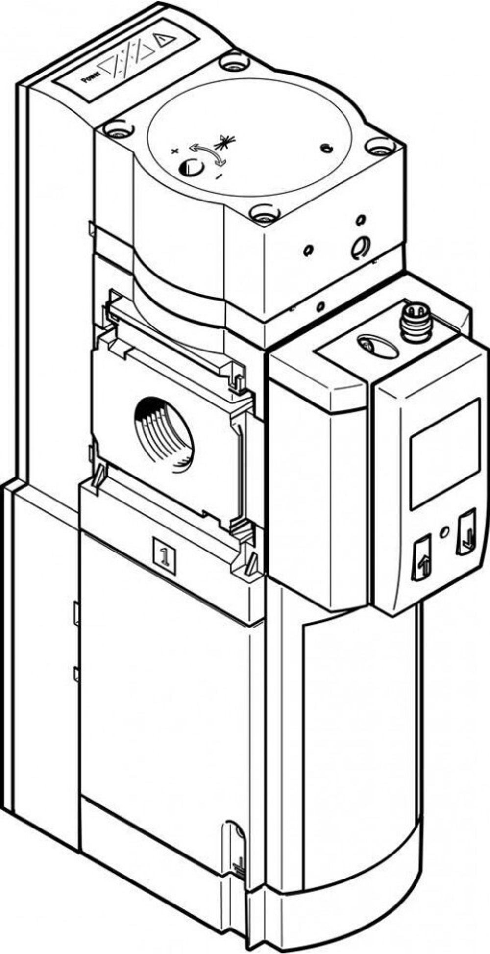 Клапан плавного пуска/быстрого выхлопа Festo MS6-SV-1/2-E-10V24-AD1