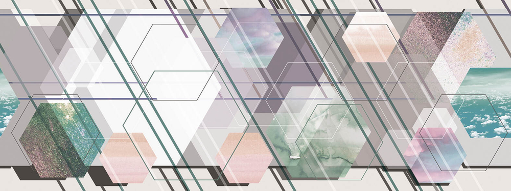 Дизайнерские обои Wall Street Geometry-2018