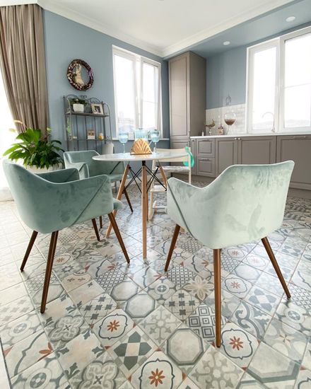 Стул Монарх NEW голубой