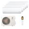 Мультисплит система на 5 комнат Royal Clima RCI-GLF09HN x 5 / 5TFM-42HN/OUT