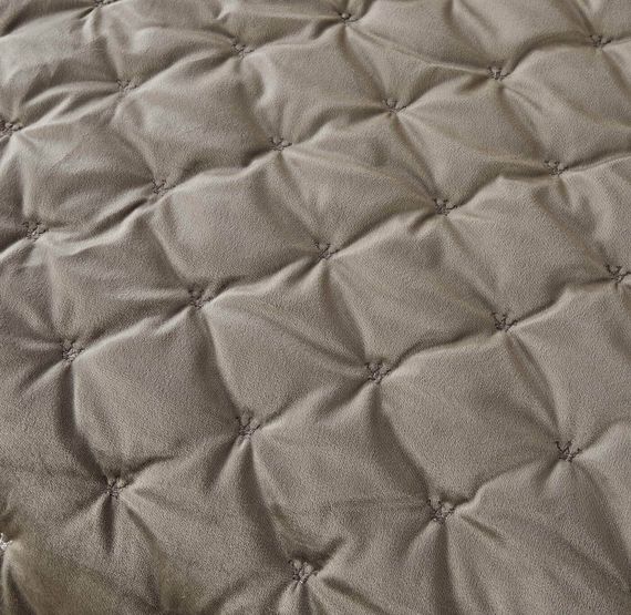 Лея (св.серый) Покрывало 160х220