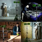 Мачта осветительная аккумуляторная Greenworks GPT-STL Арт.3503207, 24V /110-240V, 3000 лм, без АКБ и ЗУ