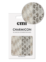 Charmicon 3D Silicone Stickers №225 Природный паттерн
