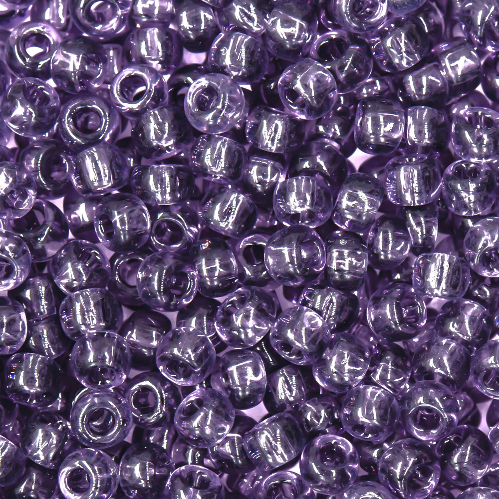 Японский бисер TOHO Round 8/0 (№19), прозрачный