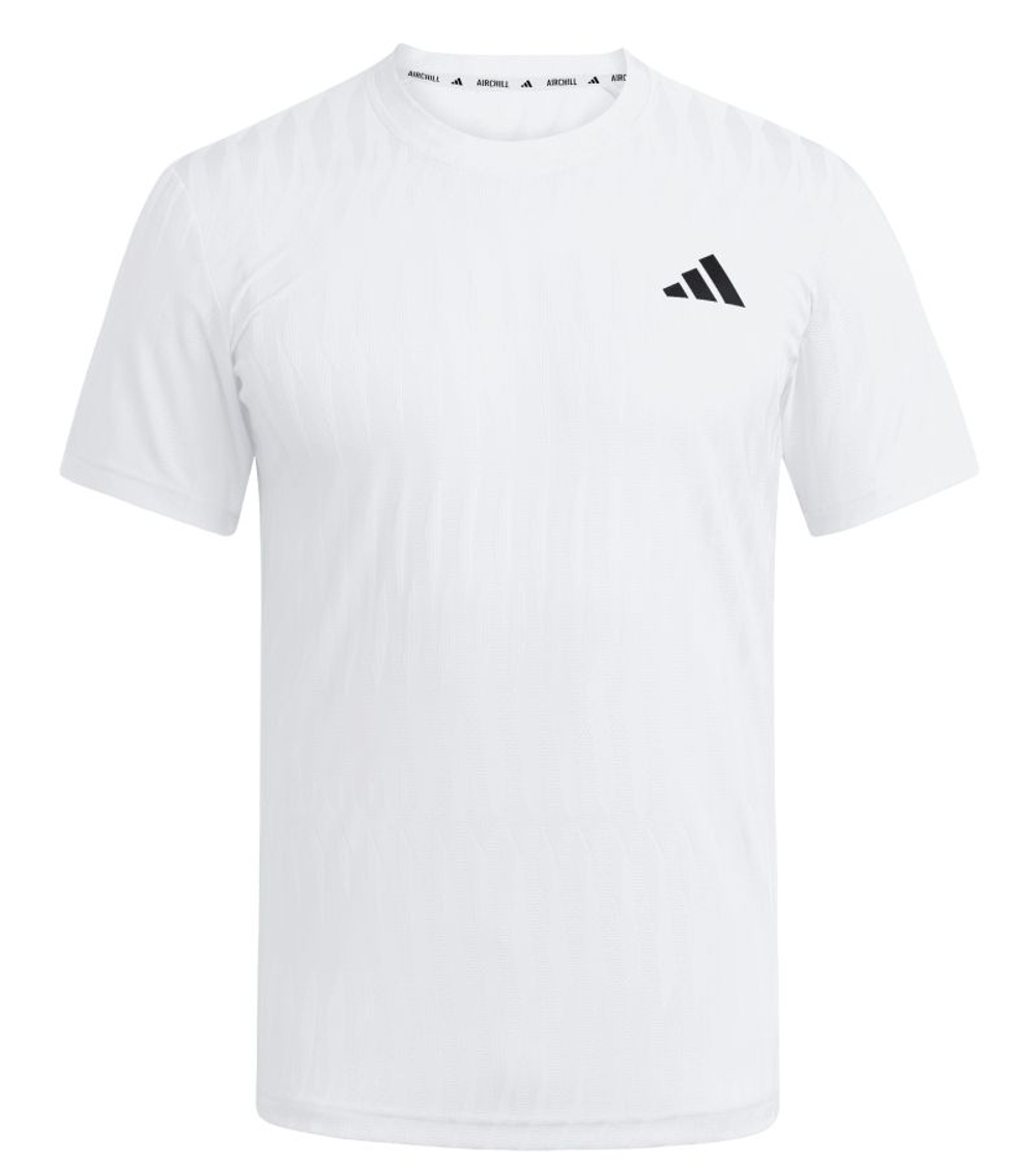 Теннисная футболка Adidas Climacool+ Freelift Airchill - white