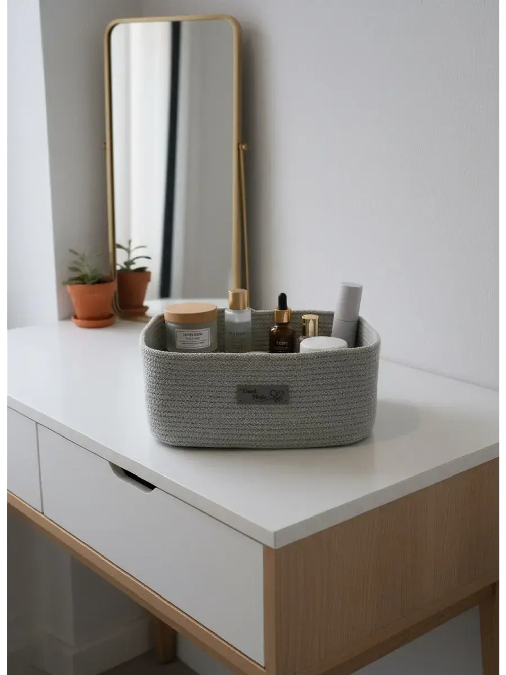 Корзина плетеная для хранения