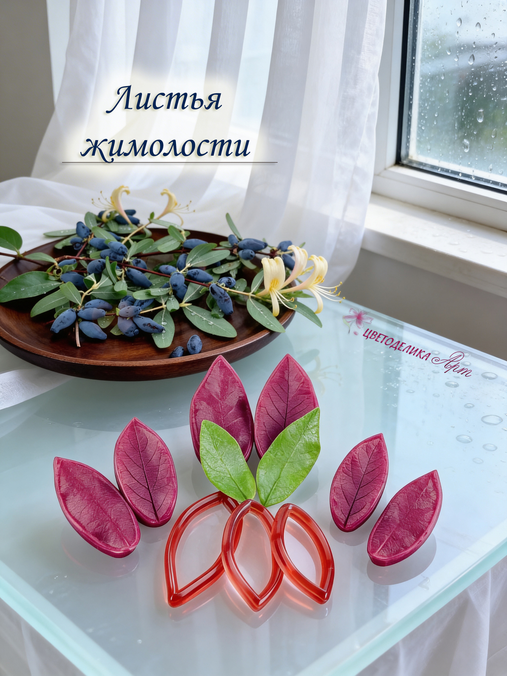 Листья жимолости