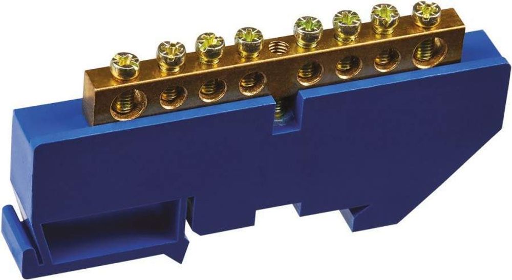 Шина нул. на изоляции Navigator 6*9 8отв.