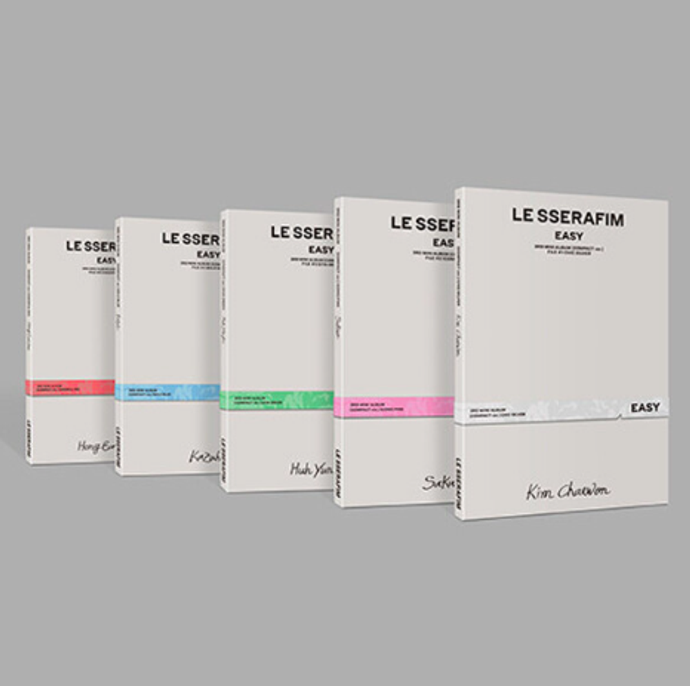 Альбом LE SSERAFIM - 3rd Mini Album EASY (Compact ver.)