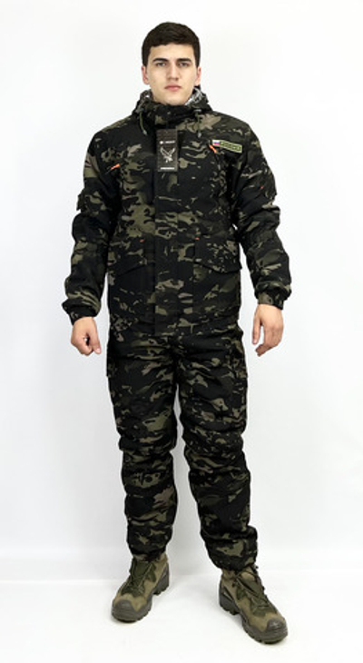 Костюм камуфляжный зимний