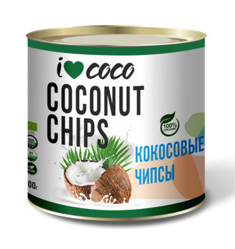 Чипсы кокосовые I ❤ COCO, Шри-Ланка, 100г.