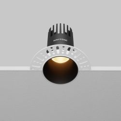 Светильник встраиваемый светодиодный Maytoni   DL120-10W-2.7K-TRS-B