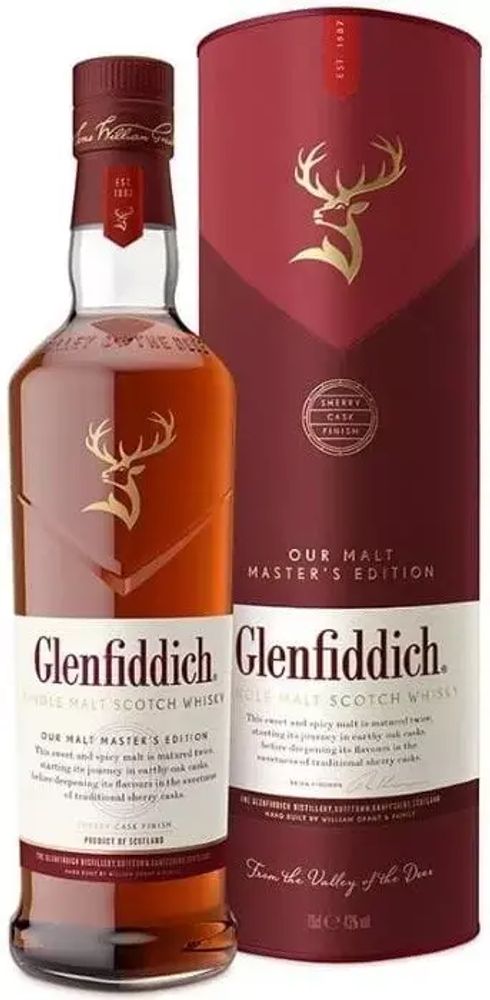 Виски Гленфиддик Молт Мастер Эдишн Шерри Каск Виски Гленфиддик Молт Мастер Эдишн Шерри Каск