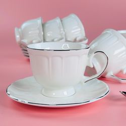 Lenardi 305-104 Чайный набор 12пр. 250мл в под.уп.(х6)Фарфор