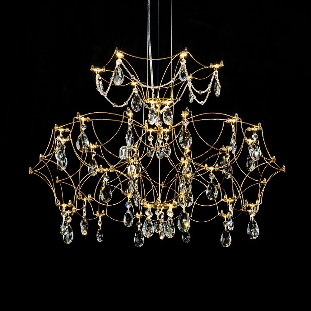 Подвесная люстра Modelux ML.7815.600P GD