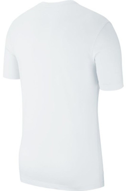 Мужская теннисная футболка Nike Solid Dri-Fit Crew - white/black