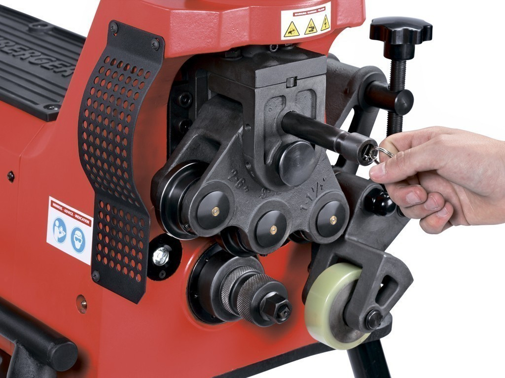 Электрогидравлический станок для накатывания желобков на стальных трубах Rothenberger ROGROOVER 1 - 12”, 230 V 50 Hz