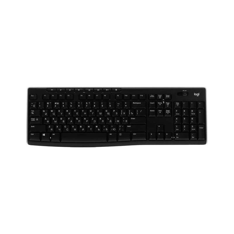 Клавиатура USB, радиоканал Logitech K270