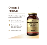 Solgar Triple Strength Omega-3 950 мг, 100 мягких таблеток - Поддерживает здоровье сердечно-сосудистой системы, суставов и кожи - Полезная добавка для сердца - Незаменимые жирные кислоты - Без ГМО, без глютена и молочных продуктов - 100 порций