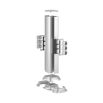 Алюминиевая колонна 0,71 м, цвет светло-серебристый металлик