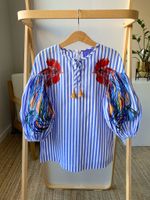 Новое хлопковое платье Stella Jean, 104