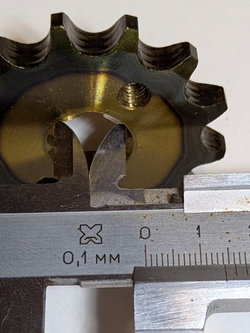 - Звезда ведущая 428-16 для мотоцикла, питбайка, мопеда с двигателем CG/CB, с валом 20 мм