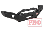 Бампер силовой передний JAC T6, SOLLERS ST6 под штатные фары, с центральной защитной дугой, стандарт РИФ