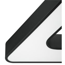 Светильник LED ЭРА Geometria SPO-153-B-40K-030 Delta 30Вт 4000К 2100Лм IP40 600*80 черный подвесной драйвер внутри