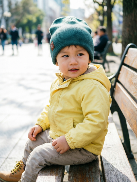 Шапка детская двухслойная Полынь