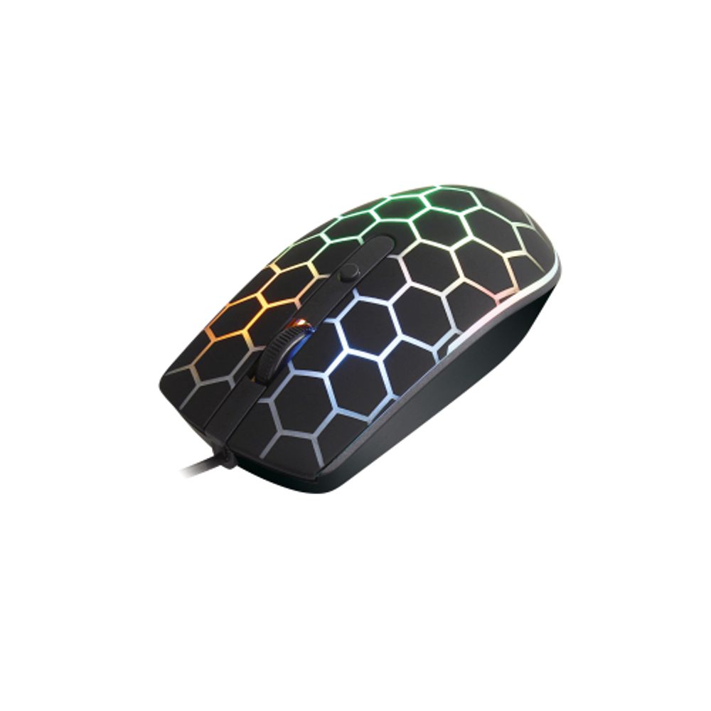 Мышь Intro MG278 игровая проводная 800-3600dpi черная