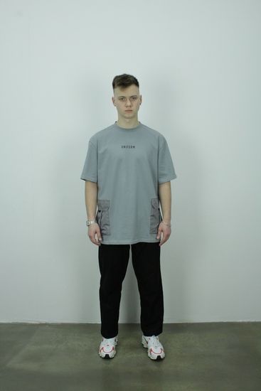 Футболка UNIFORM Pocket (серый)
