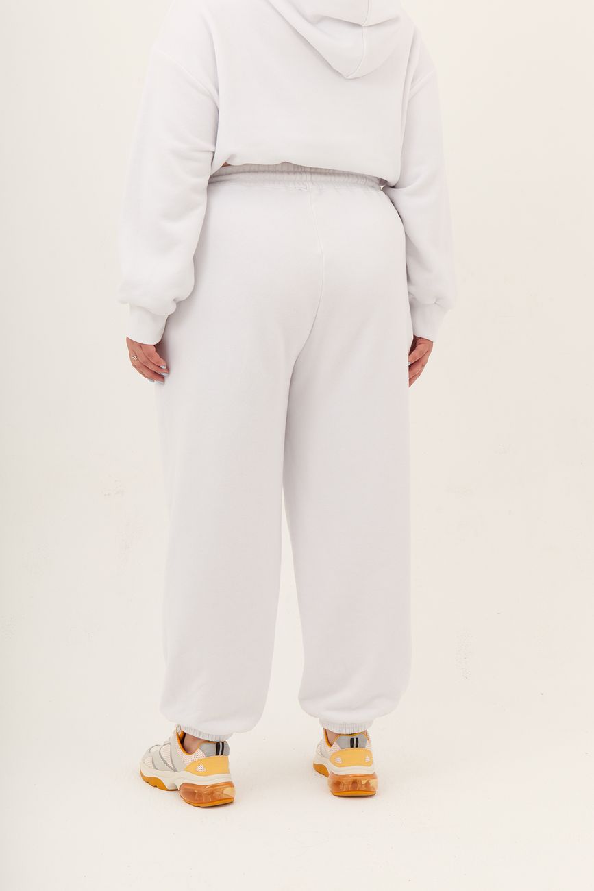 Спортивные штаны, белый