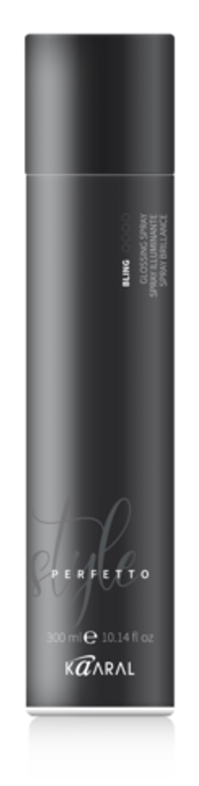 Спрей-блеск KAARAL Style Perfetto Bling Glossing Spray от курчавости и для придания блеска - 300 мл.