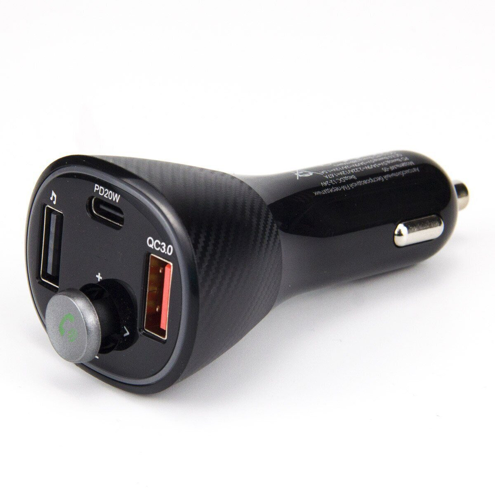 Авто FM трансмиттер +З/У MIVO MF-05 Bluetooth/PD+QC3.0