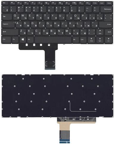 Клавиатура для ноутбука Lenovo IdeaPad 310-14ISK черная