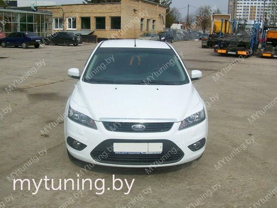 Реснички на фары широкие var.1 для Ford Focus MK2 FL
