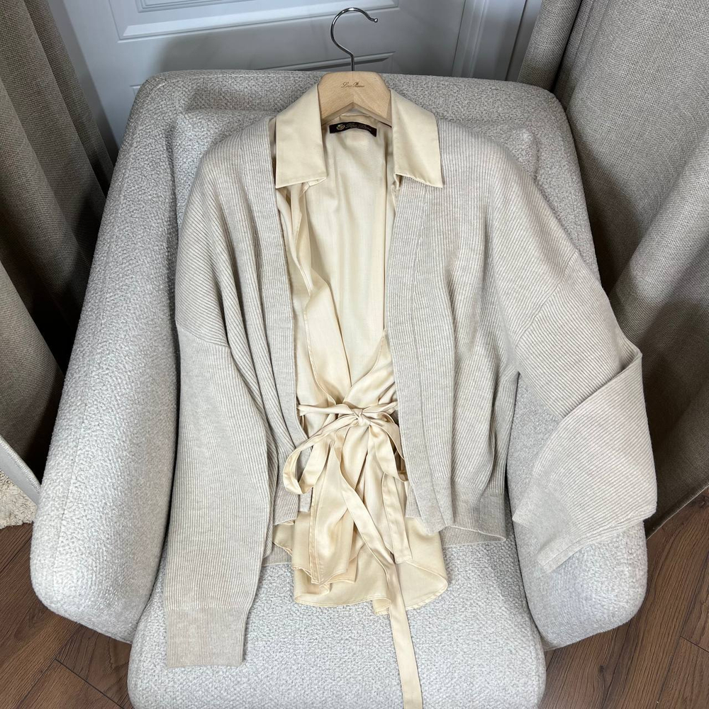 Комплект Loro Piana (кардиган + рубашка)