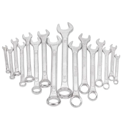 Ключи комбинированные, набор 16пр. (6-19, 22, 24мм) WMC TOOLS WMC-5161MP DV