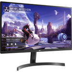 МОНИТОР 27" LG 27QN600-B Black (IPS, LED, Wide, 2560x1440, 75Hz, 5ms)