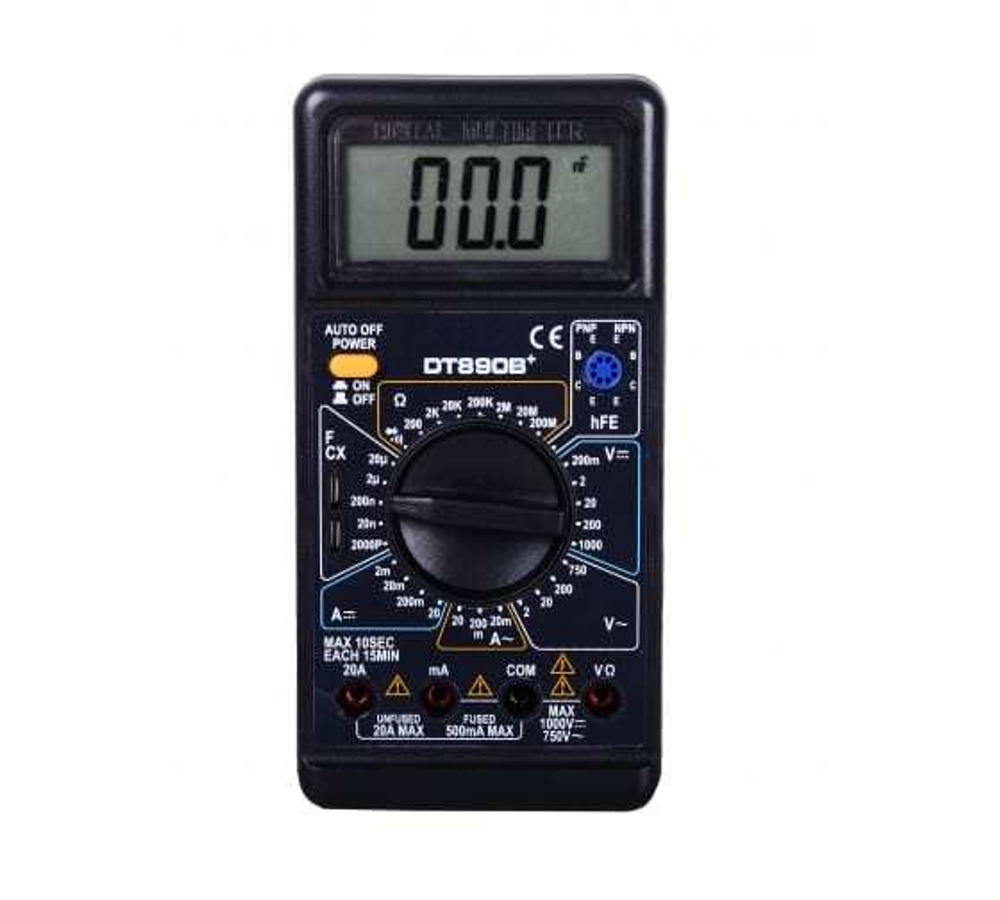 МУЛЬТИМЕТР ТЕК DT 890 В+ 61/10/224