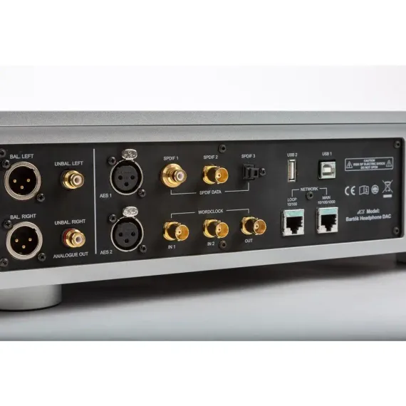 dCS Bartok Upsampling Network Streamer Headphone Silver