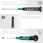KRAFTOOL Precision PH0, отвертка для точных работ (25682-0)