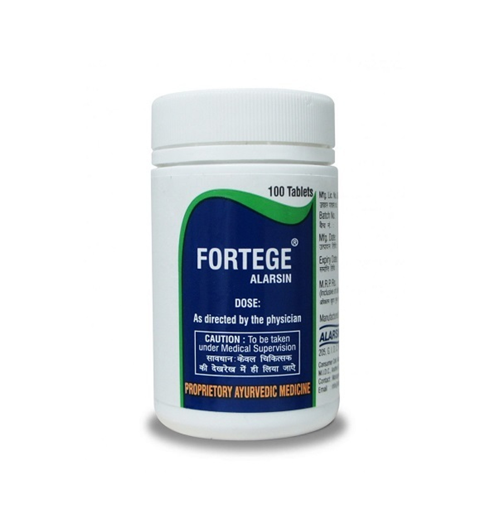 БАД Alarsin Fortege 100 таб