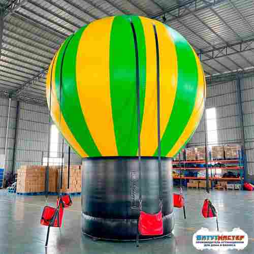 Надувная качель «Вокруг света», 4,5×4,5×5,2 м