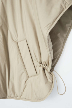 COS ЖИЛЕТ С УКОРОЧЕННОЙ ПОДКЛАДКОЙ, БЕЖЕВЫЙ